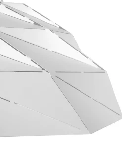 Sale Beliani Riippuvalaisin Metalli Valkoinen Rubicon