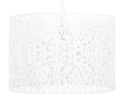 Valaisimet<Beliani Riippuvalaisin Metalli Valkoinen Chelif