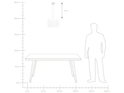 Valaisimet<Beliani Riippuvalaisin Metalli Valkoinen Chelif