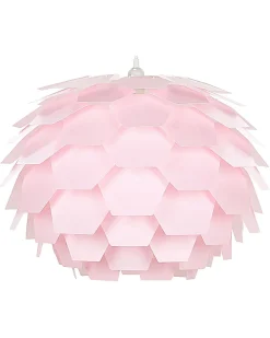 Lastenhuone<Beliani Riippuvalaisin Muovi Iso Vaaleanpunainen Segre