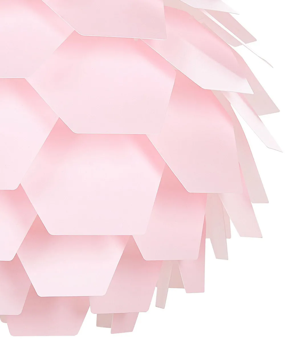 Lastenhuone<Beliani Riippuvalaisin Muovi Iso Vaaleanpunainen Segre