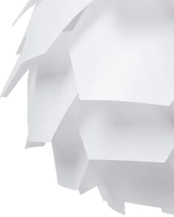 Sale Beliani Riippuvalaisin Muovi Iso Valkoinen Segre