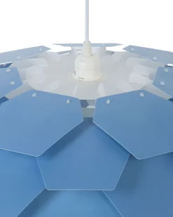 Shop Beliani Riippuvalaisin Muovi Iso Sininen Segre