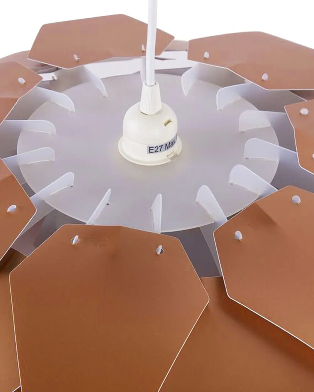 Lastenhuone<Beliani Riippuvalaisin Muovi Pieni Kupari Segre