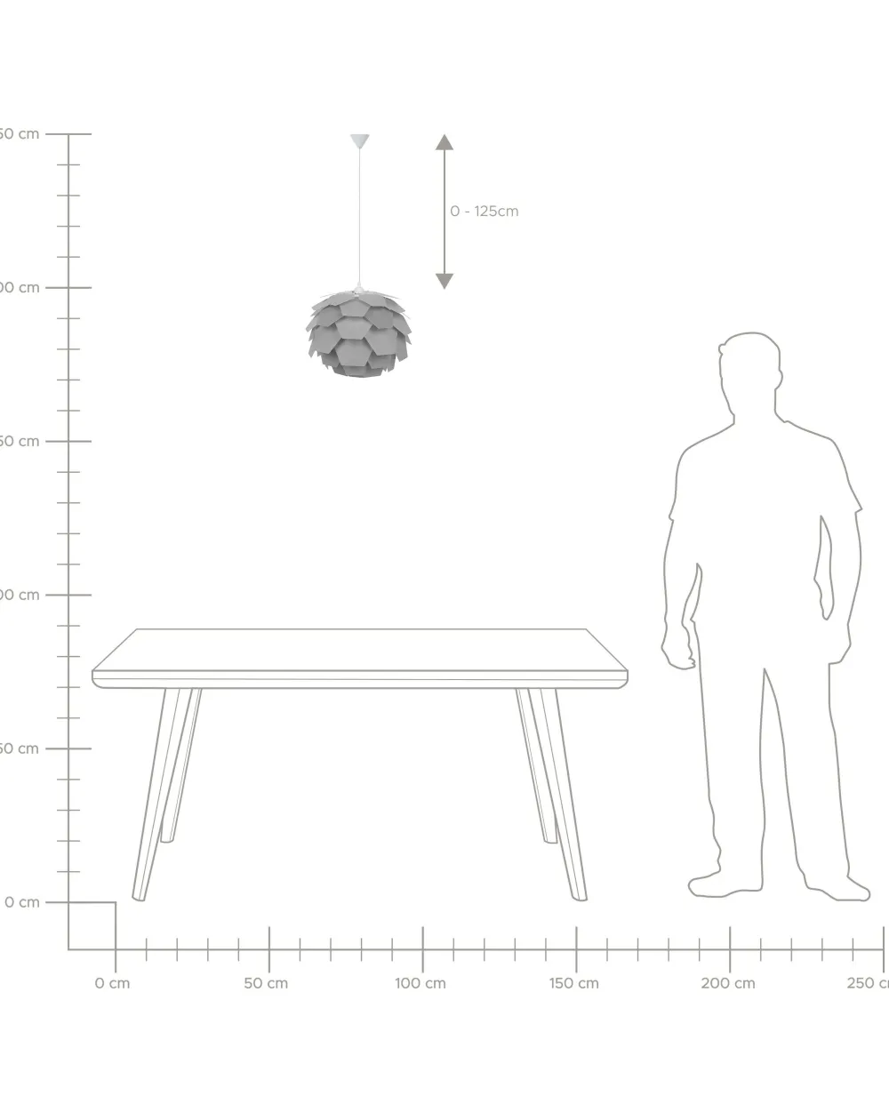 Lastenhuone<Beliani Riippuvalaisin Muovi Pieni Harmaa Segre