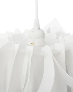 Valaisimet<Beliani Riippuvalaisin Muovi Valkoinen Alva