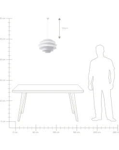Outlet Beliani Riippuvalaisin Muovi Valkoinen Congo