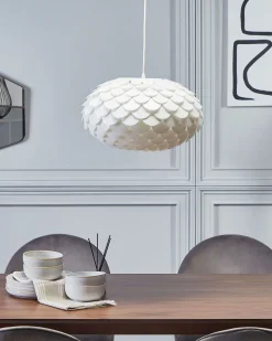 Lastenhuone<Beliani Riippuvalaisin Muovi Valkoinen Erges