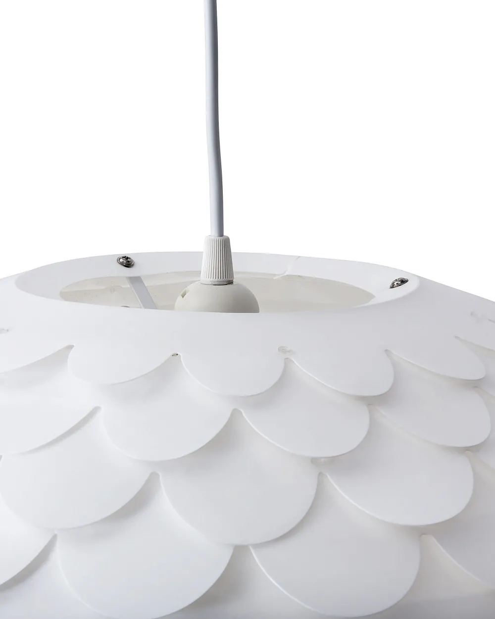 Lastenhuone<Beliani Riippuvalaisin Muovi Valkoinen Erges