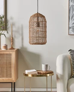 Valaisimet<Beliani Riippuvalaisin Paperinaru Ruskea Lucite