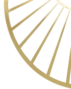 Store Beliani Riippuvalaisin Rauta Kulta/Vaalea Puu Bargo