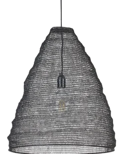 Valaisimet<Beliani Riippuvalaisin Rauta Musta Parbati