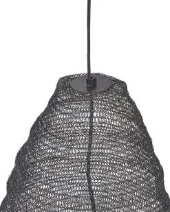Valaisimet<Beliani Riippuvalaisin Rauta Musta Parbati