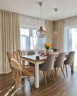 Valaisimet<Beliani Riippuvalaisin Rottinki Luonnonvari Mazowe