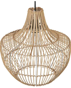 Valaisimet<Beliani Riippuvalaisin Rottinki Luonnonvari Mazowe