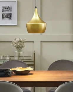 Valaisimet<Beliani Riippuvalaisin Teras Kulta Fraser