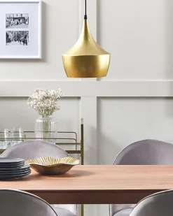 Valaisimet<Beliani Riippuvalaisin Teras Kulta Fraser