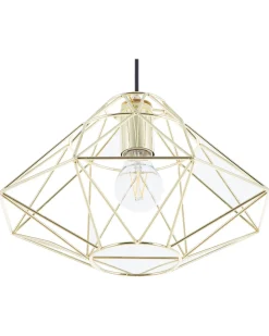 Valaisimet<Beliani Riippuvalaisin Teras Kulta Guam