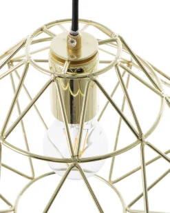 Valaisimet<Beliani Riippuvalaisin Teras Kulta Guam