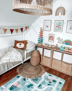 Clearance Beliani Rottinkikori Luonnonvari 40 Cm Vagsoy