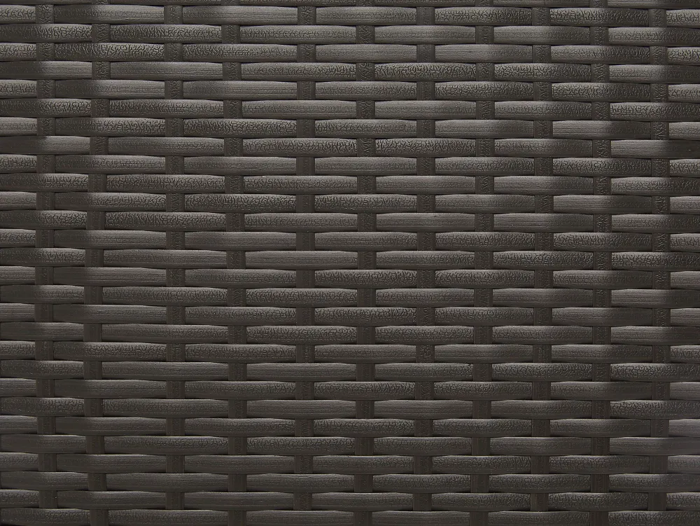 Ulkokalusteet<Beliani Rottinkinen Säilytyslaatikko Ruskea 770L Modena