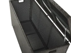 Fashion Beliani Rottinkinen Säilytyslaatikko 290L Ruskea Modena