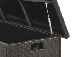 Fashion Beliani Rottinkinen Säilytyslaatikko 290L Ruskea Modena