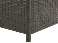 Fashion Beliani Rottinkinen Säilytyslaatikko 290L Ruskea Modena