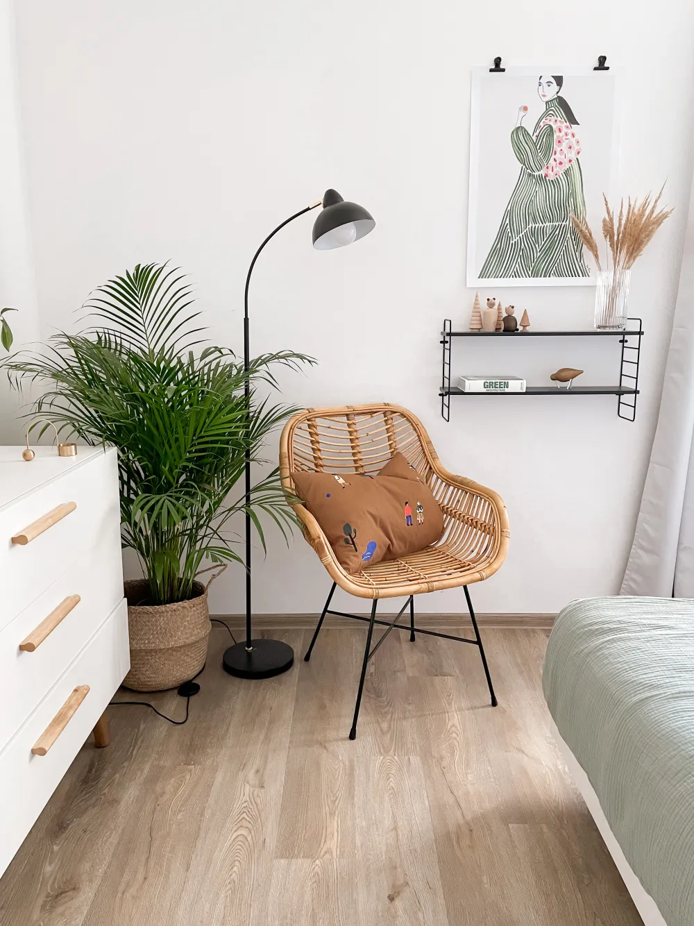 Tuolit<Beliani Rottinkituoli Luonnonvari Canora