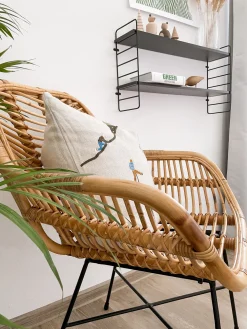 Tuolit<Beliani Rottinkituoli Luonnonvari Canora