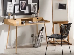 Best Beliani Rottinkituoli Musta 2 Kpl Elfros