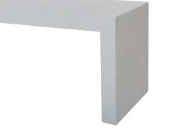 Ulkokalusteet<Beliani Rouhea Betonipenkki Valkoinen 45Cm Taranto