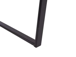 Sale Beliani Ruokapoyta Akaasia Vaalea Puu/Musta 180 X 90 Cm Jaipur