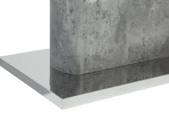 Pöydät<Beliani Ruokapoyta Harmaa 160 X 90 Cm Pasadena