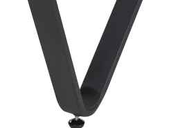 Pöydät<Beliani Ruokapoyta Harmaa/Musta 180 X 90 Cm Bandura