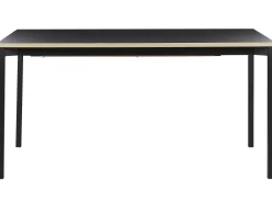 Store Beliani Ruokapoyta Jatkettava Musta 160/210 X 90 Cm Avis