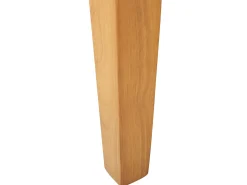 Pöydät<Beliani Ruokapoyta Jatkettava Vaalea Kumipuu 90/120 X 60 Cm Masela