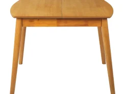 Online Beliani Ruokapoyta Jatkettava Vaalea Puu 100/130 X 80 Cm Toms