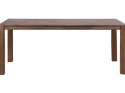 Pöydät<Beliani Ruokapoyta Tammi Tumma Puu 180 X 85 Cm Natura