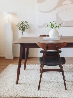 Pöydät<Beliani Ruokapoyta Tumma Puu 200 X 100 Cm Madox