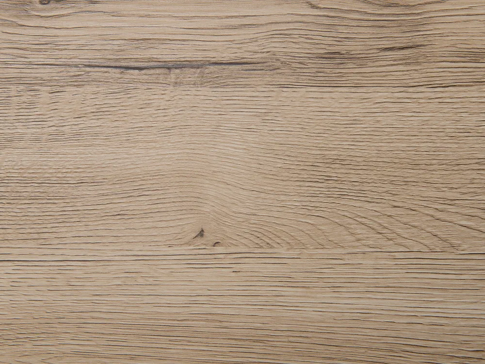 Pöydät<Beliani Ruokapoyta Vaalea Puu/Musta 130 X 80 Cm Cambell