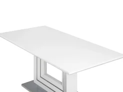 Pöydät<Beliani Ruokapoyta Valkoinen 180 X 90 Cm Kalona