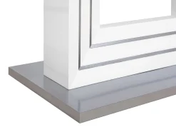 Pöydät<Beliani Ruokapoyta Valkoinen 180 X 90 Cm Kalona