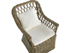 Ulkokalusteet<Beliani Ruskea 4-Istuttava Rottinkinen Puutarhakalustesetti Maros/Olbia