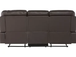 Sohvat<Beliani Ruskea Keinonahkainen Sohvaryhma Bergen