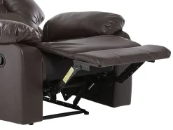 Sohvat<Beliani Ruskea Keinonahkainen Sohvaryhma Bergen