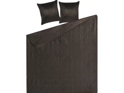 Tekstiilit<Beliani Ruskea Kohokuvioitu Paivapeittosetti 220 X 240 Rayen