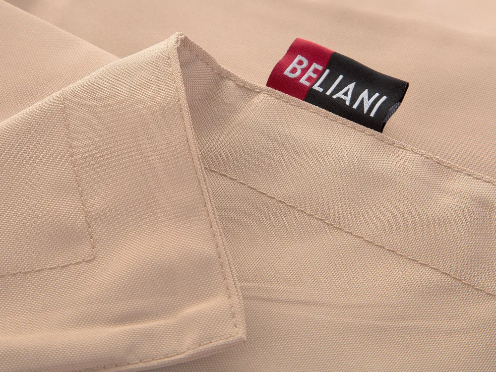 Lastenhuone<Beliani Sakkituoli Kangas Hiekanruskea 140 X 180 Cm Fuzzy