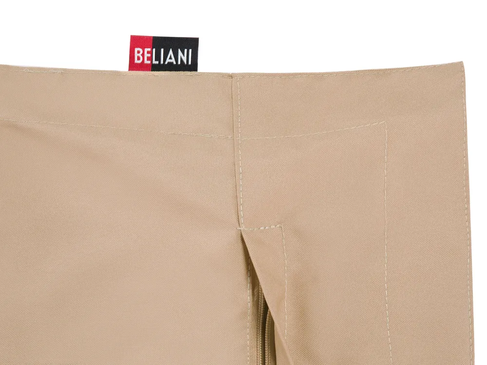 Lastenhuone<Beliani Sakkituoli Kangas Hiekanruskea 140 X 180 Cm Fuzzy