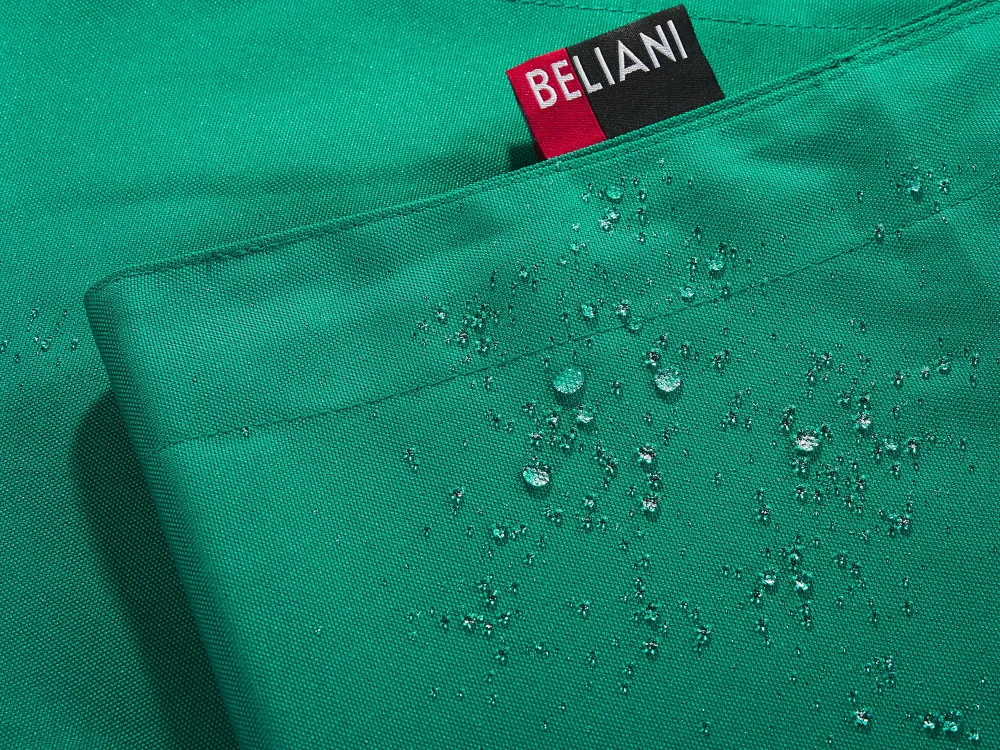 Lastenhuone<Beliani Sakkituoli Kangas Smaragdinvihrea 140 X 180 Cm Fuzzy